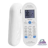 Control Remoto Universal para Aire Acondicionado 6000 en 1