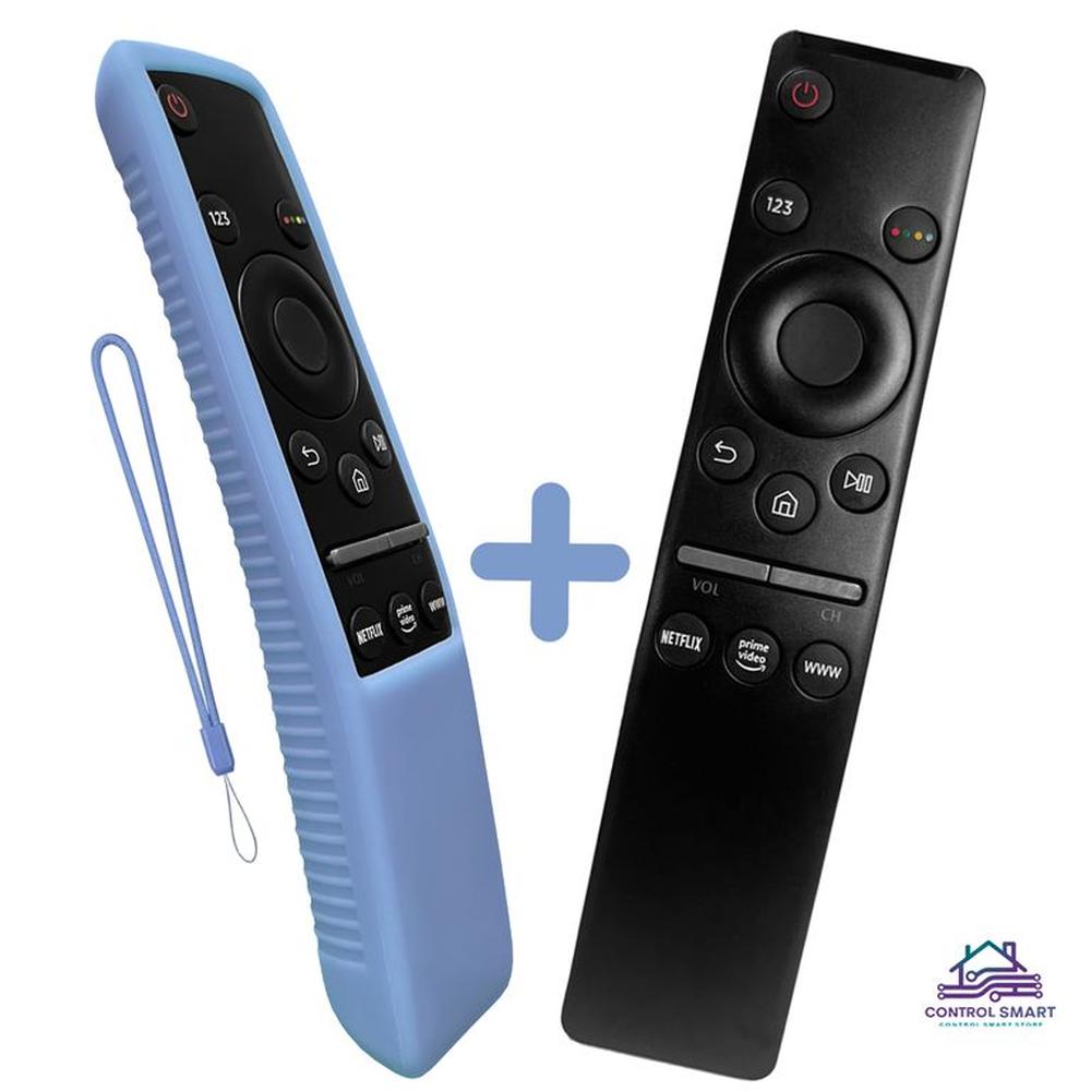 Control Remoto para Smart TV Samsung + Funda Protectora Anticaídas