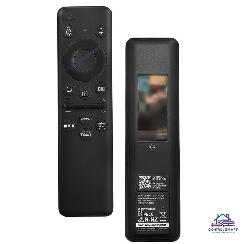 Control Remoto Con Mando De Voz y Carga Solar Para Tv Samsung