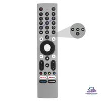 Control Remoto RM-C3295 para TV JVC con Mando de Voz  Gris