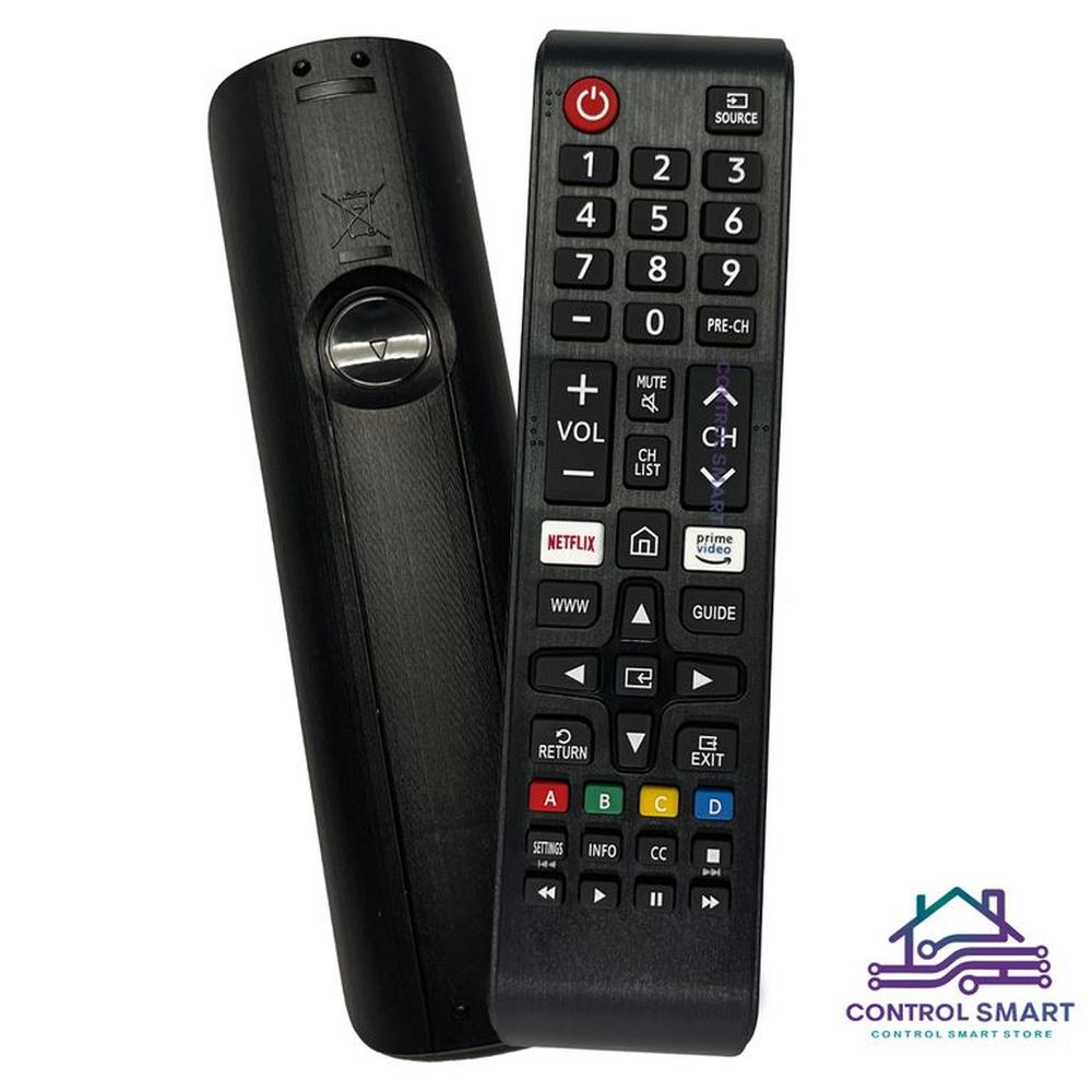 Control Para Samsung QLED Crystal LED Teclas Suaves y Precisas