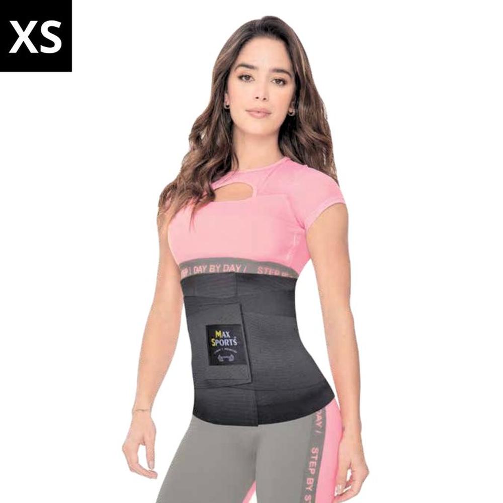 Faja Reloj de Arena Negro XS MAXSPORTS