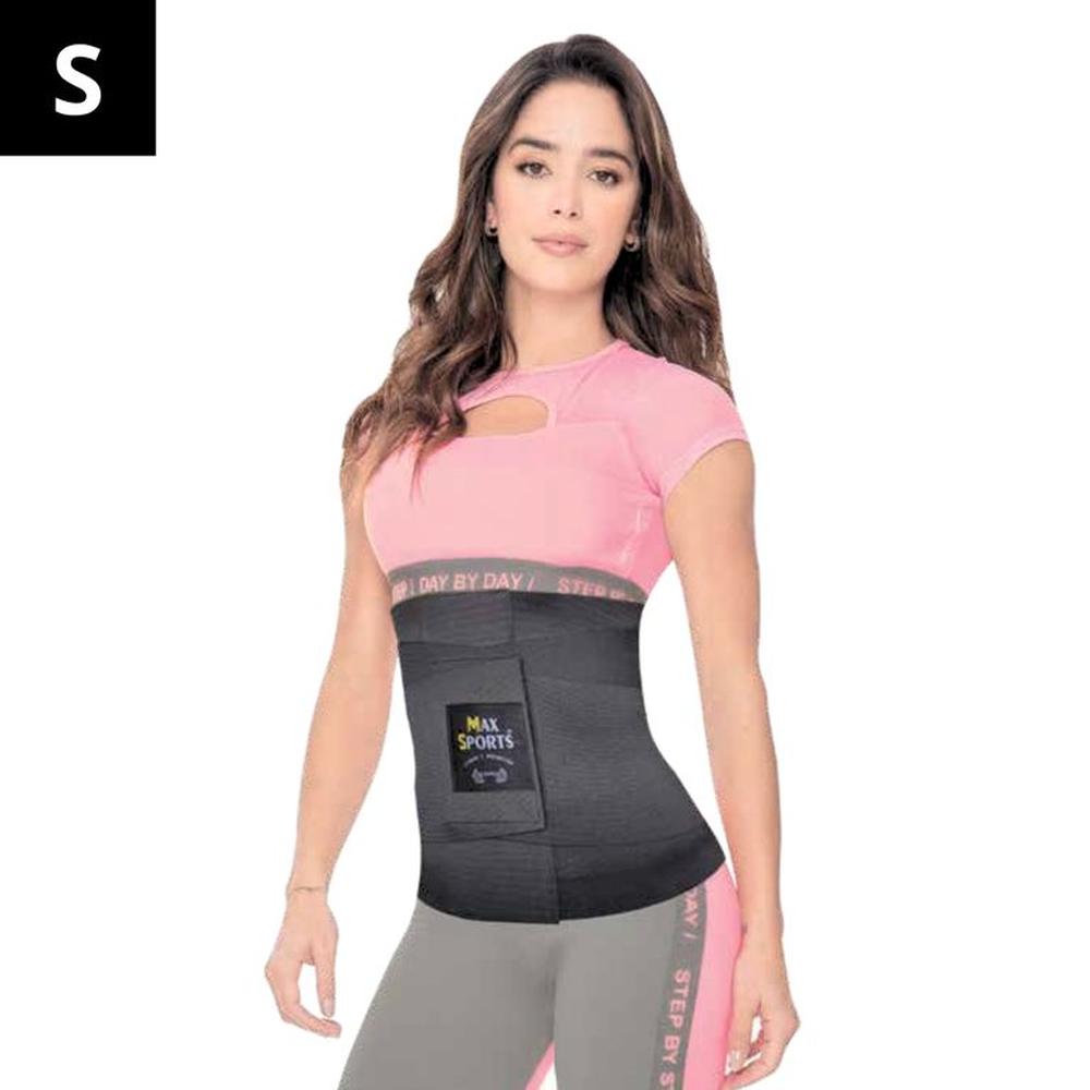 MAXSPORTS Faja Reloj de Arena Negro S