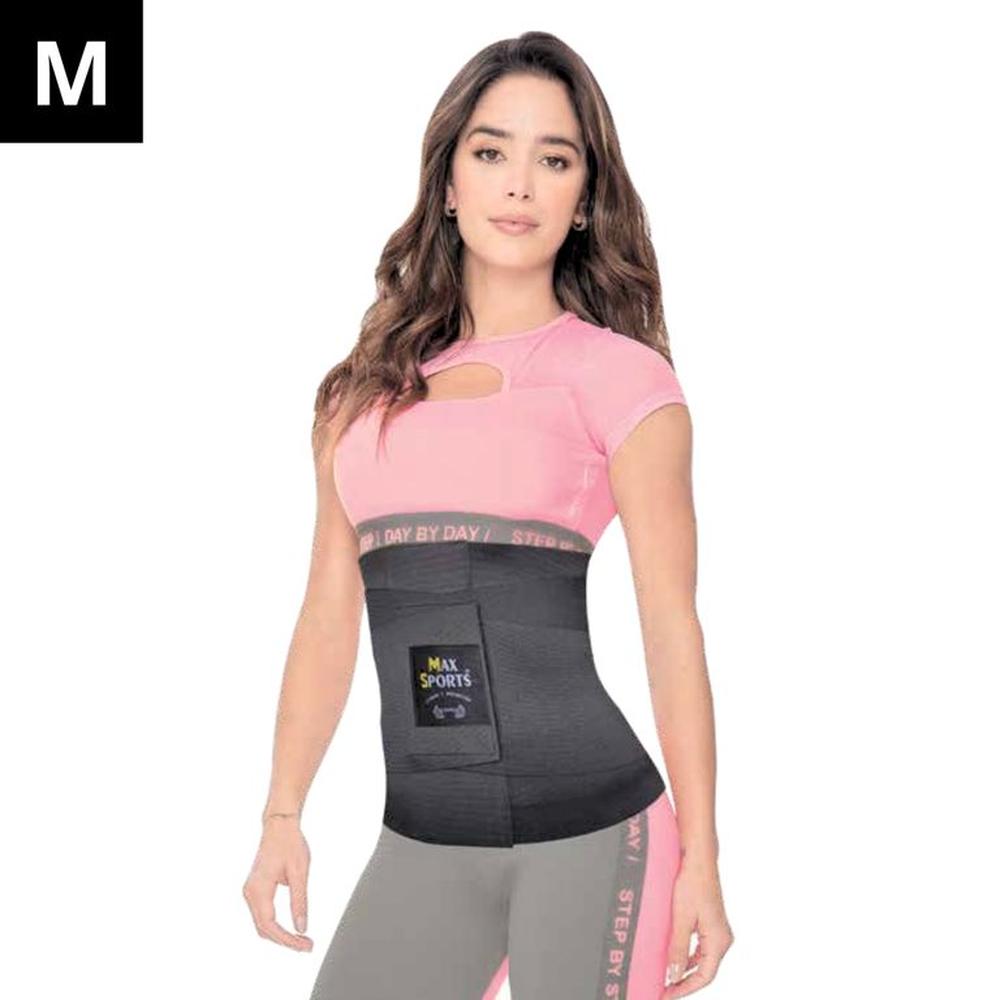 MAXSPORTS Faja Reloj de Arena Negro M