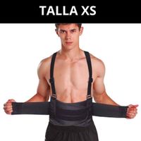 Faja Lumbar Corta Negro XS  MAXSPORTS