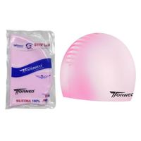 Gorro De Silicona De Natación Adultos Rosado Claro - TORNEO