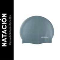 Gorro De Natación Porto Gris