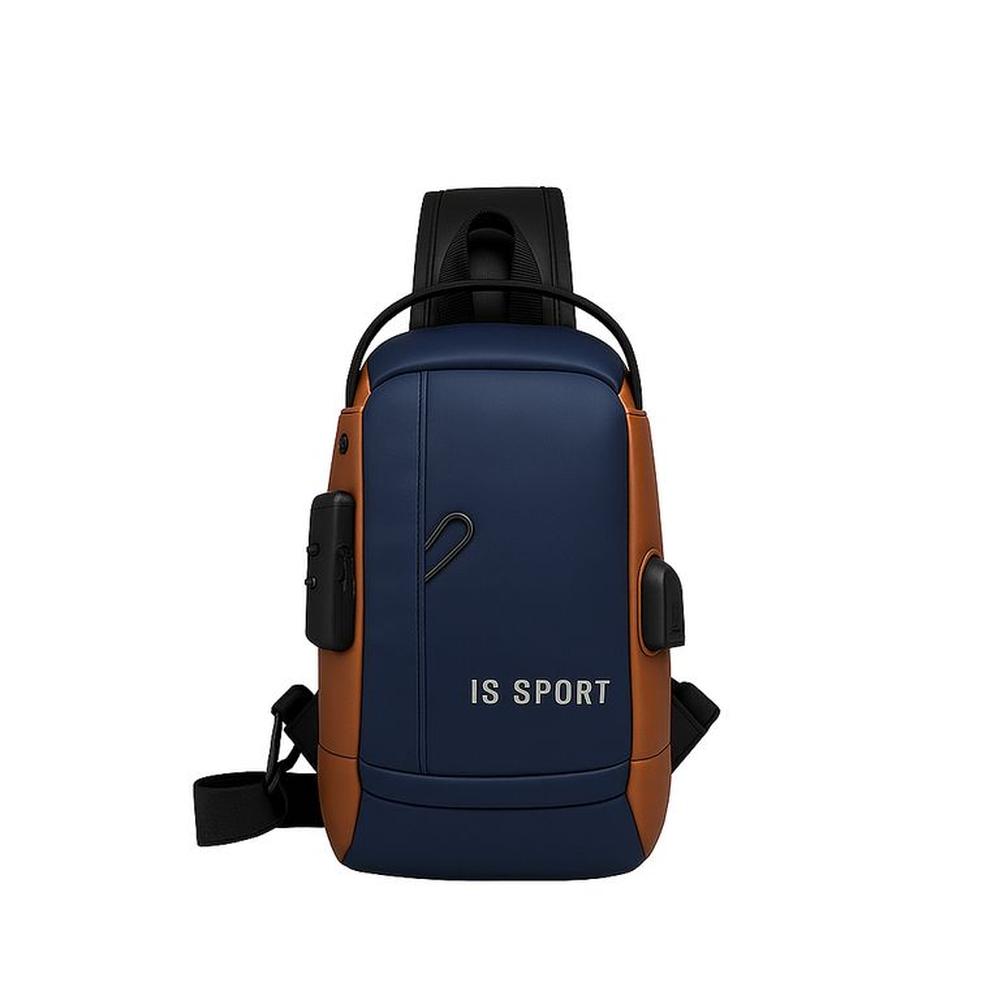 Morral Elegante Antirrobo Azul Acero