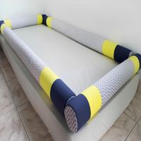 Bumpers Tubulares para cama cuna Montessori 1.5 plazas