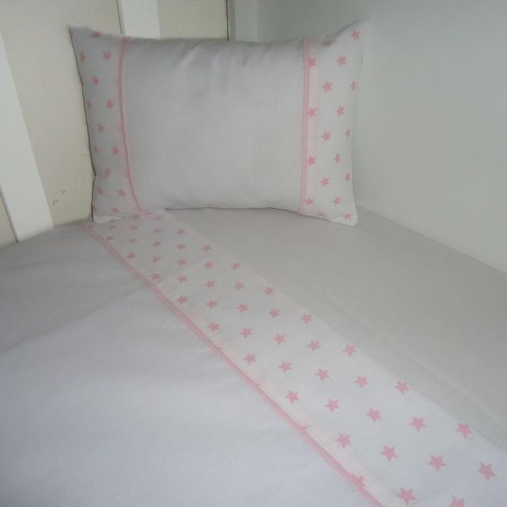 Sabanas de cuna - Juego - 3 piezas - Color Blanco