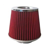 Filtro de Aire Cónico Deportivo Universal Rojo