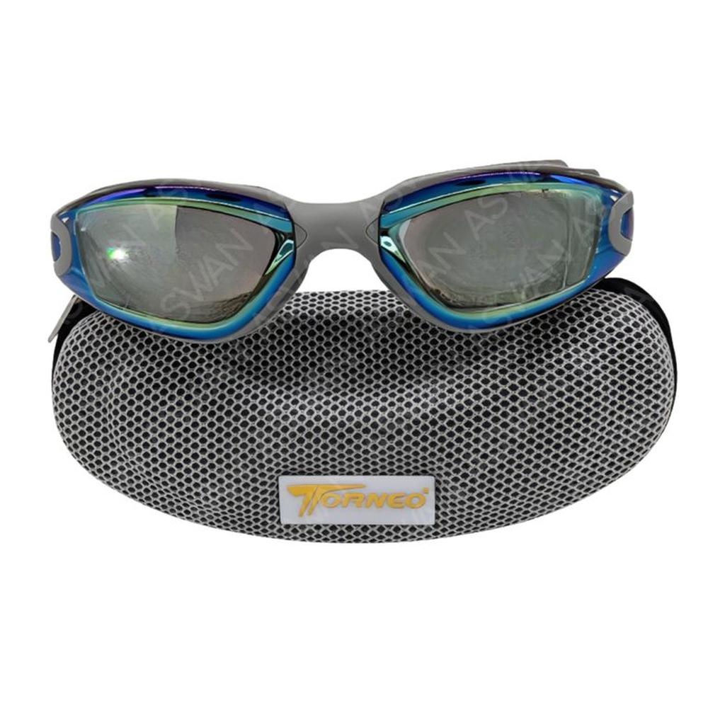 Pack Lentes Con Estuche Torneo Gris + Gorro Porto Rosado