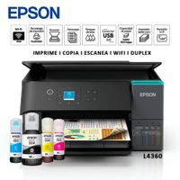 Impresora Multifuncional Epson Ecotank L4360 Duplex Wifi