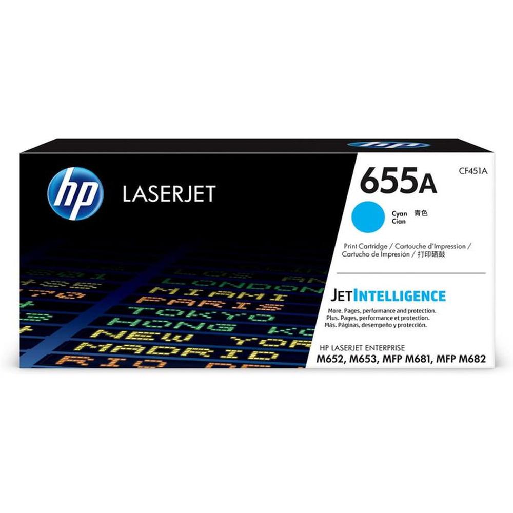 TONER HP 655A CIAN CF451A LJE M652 M681 ORIGINAL - Promart