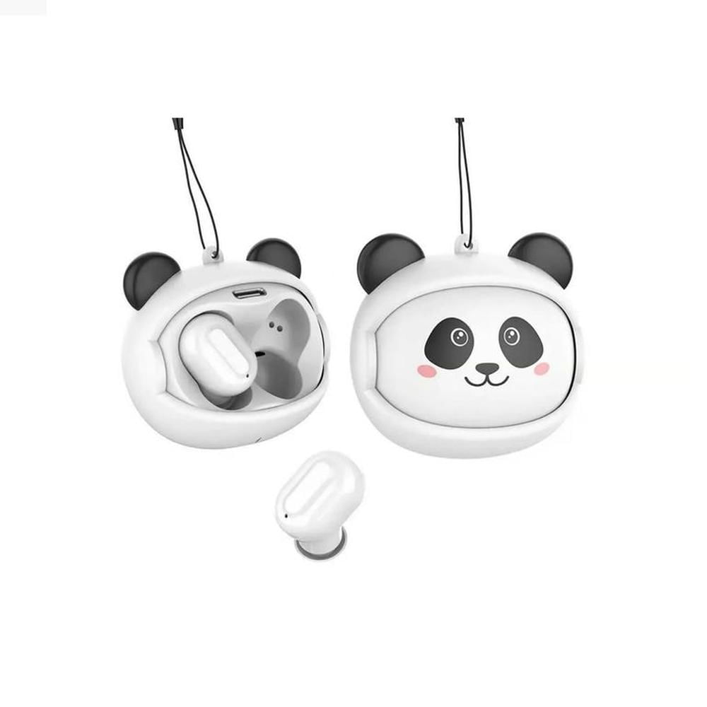 AUDÍFONOS BLUETOOTH EWTTO DISEÑO PANDA Y ROSTRO INTERCAMBIABLE