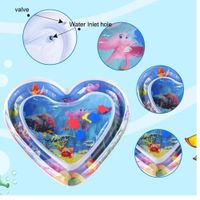 Alfombra Aqua Baby Corazón para Bebés y Niños