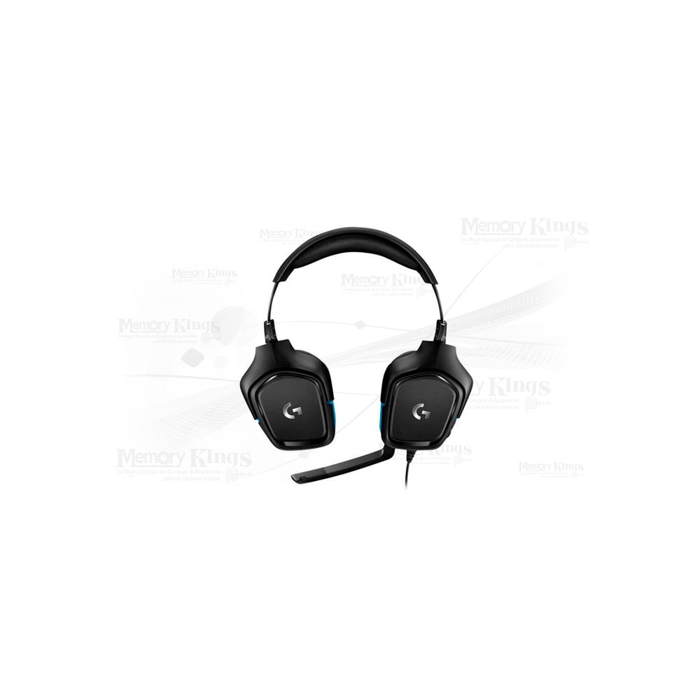 Audífonos Logitech G432 7.1 con Micrófono USB - Sonido Inmersivo en Color Negro