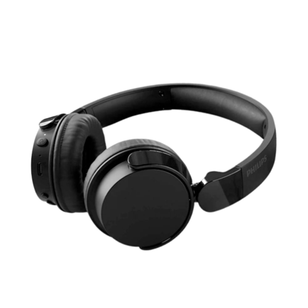 Audífonos Philips TAH4209 Bluetooth Plegables, 55h de Autonomía, Carga Rápida, Color Negro