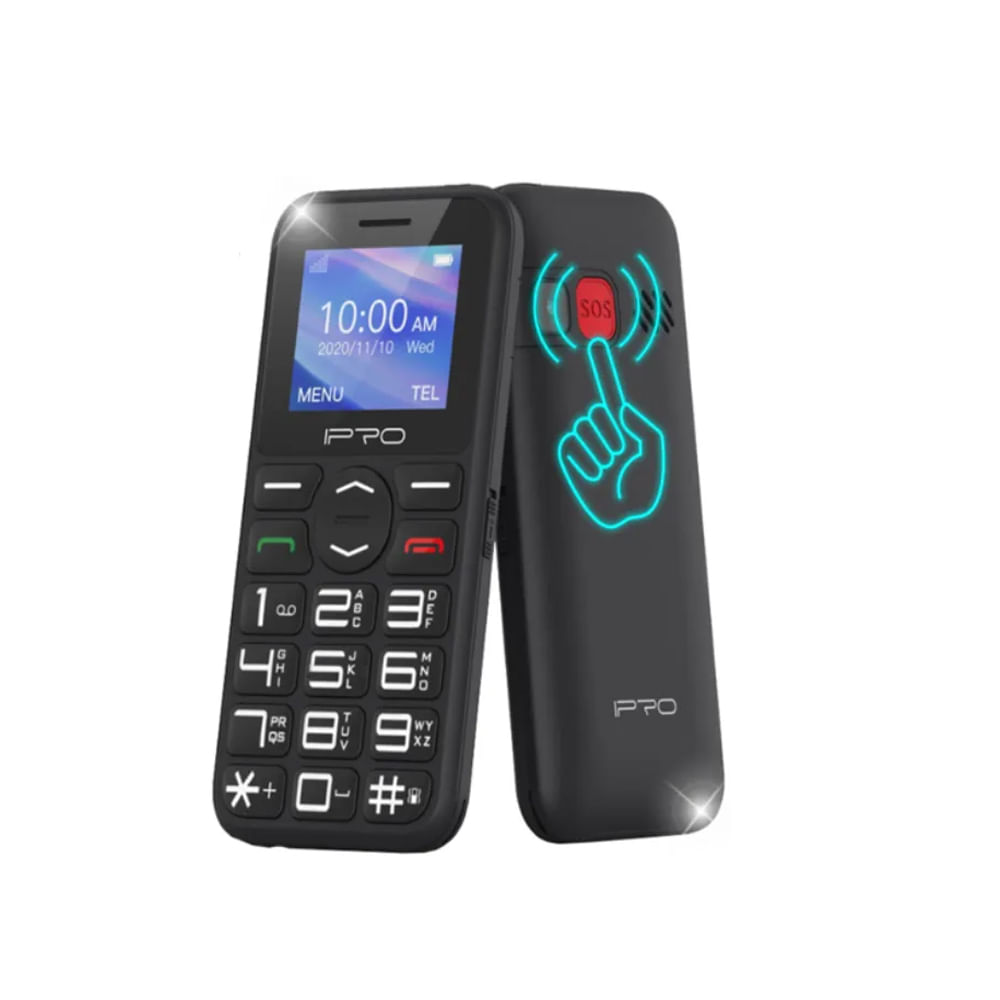 Celular Ipro F183S 4G Negro Dual SIM - Potente Conectividad y Diseño Elegante para Todos