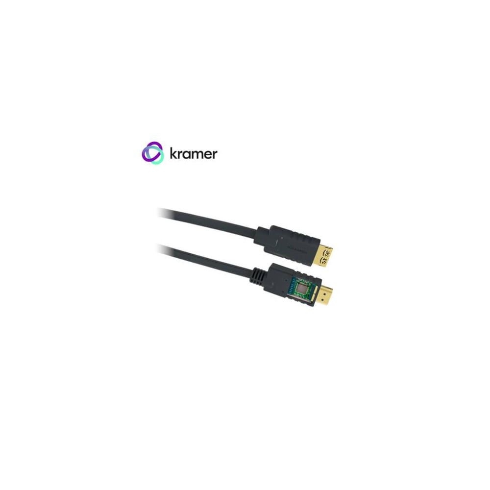 Cable HDMI de alta velocidad Kramer CA-HM-35 con Ethernet, 35 pies - Conexión óptima para tus dispo