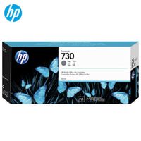 Cartucho de Tinta HP 730 Gris P2V72A DesignJet T1600 T2600 T1700 Original - 300ml