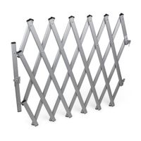 Reja de seguridad de aluminio plegable para bebés y mascotas L RRC