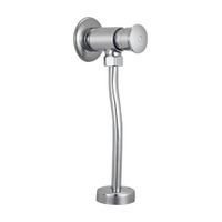 Llave temporizada urinario presión frontal Cromado Vainsa
