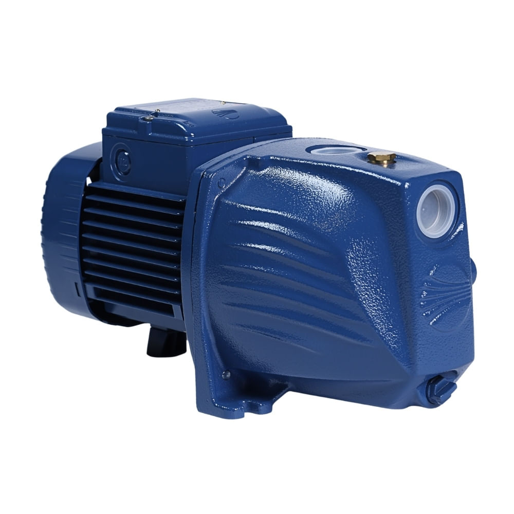 Electrobomba Centrífuga Pedrollo JSWm 2C 1 HP Hierro Azul