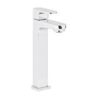 Llave de Lavatorio Trebol Oxford Cromada de Bronce Brillante
