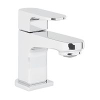 Llave de Lavatorio Trebol Oxford Baja Plata Cromada