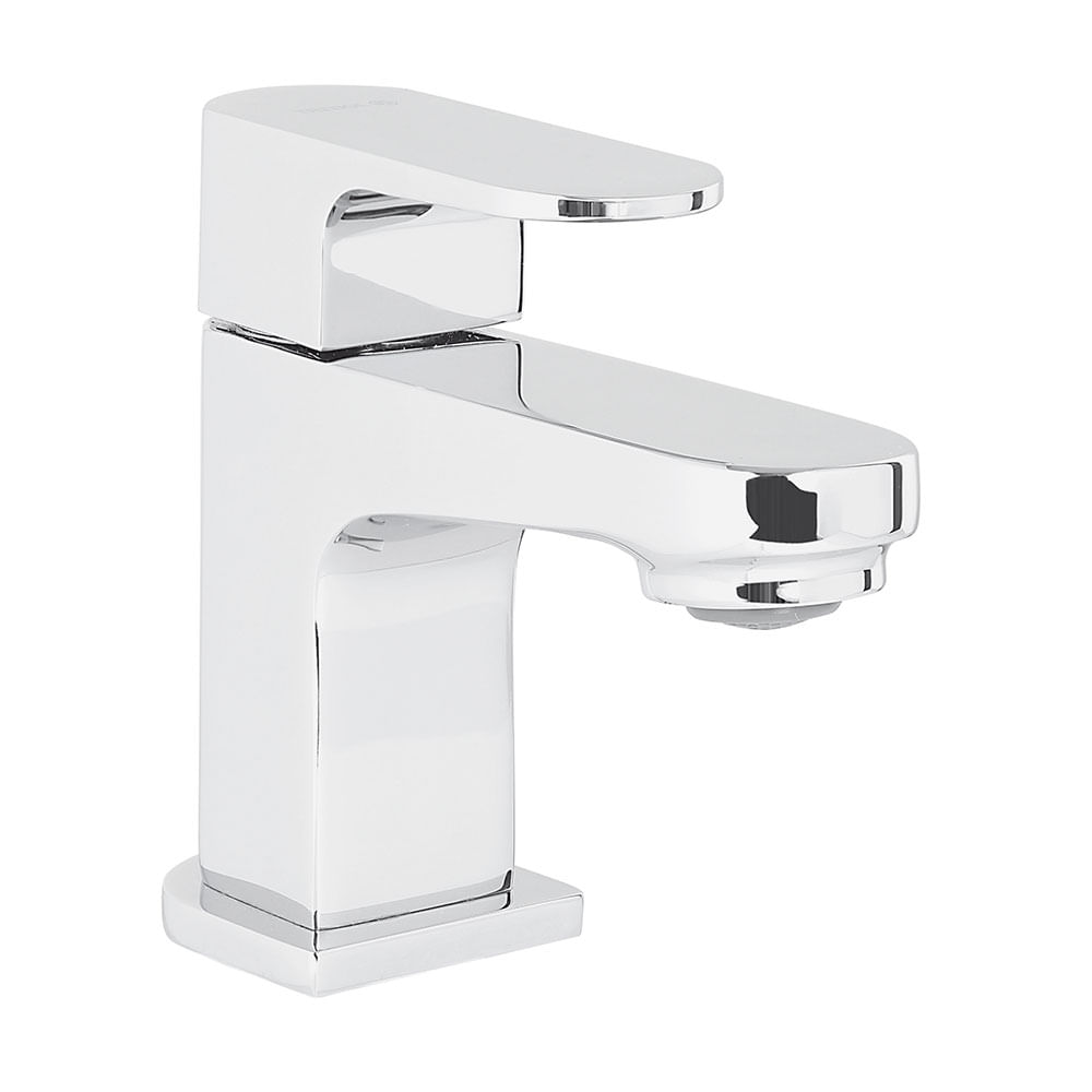 Llave de Lavatorio Trebol Oxford Baja Plata Cromada