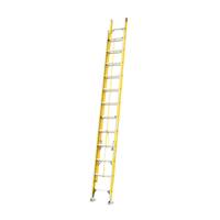 Escalera Telescopica Fibra de Vidrio 24 Pasos Werken