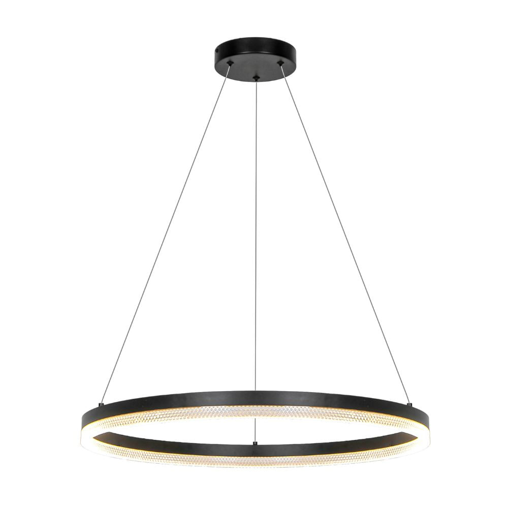 Lámpara Colgante Led Orange Gemma 35W Negro