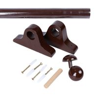 Pack cortinero de madera de 1.50m Cedro Orange