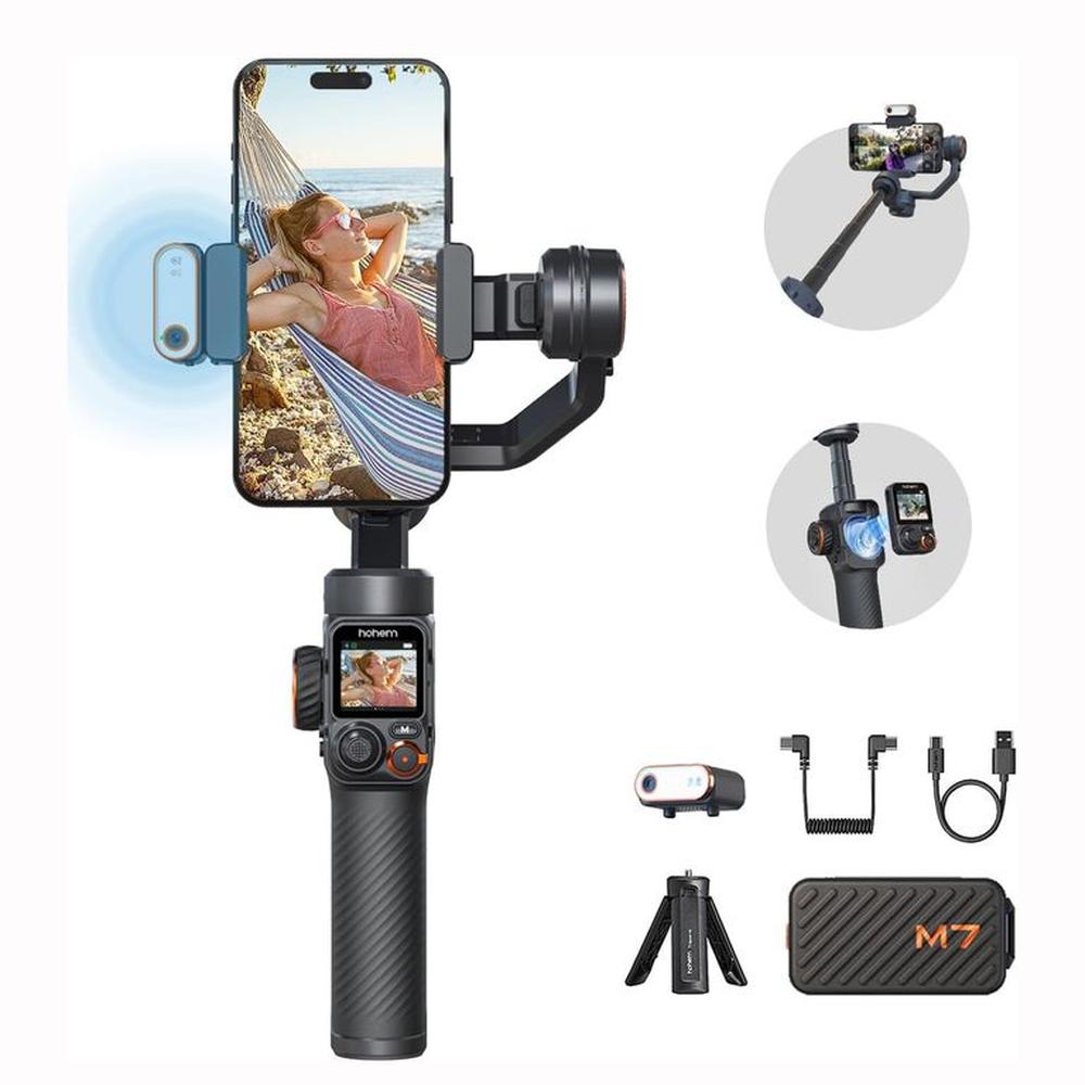 Estabilizador Hohem iSteady M7 para Celulares Android & iOS