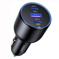 Cargador de Auto Ugreen 130W Fast Charge 3 Puertos