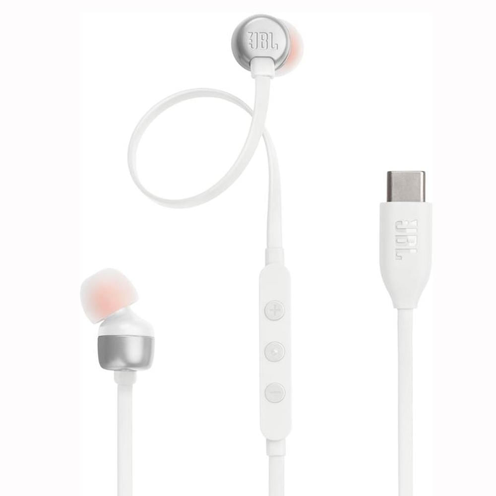 Audifonos JBL TUNE 310C Conector USB-C con Micrófono - White