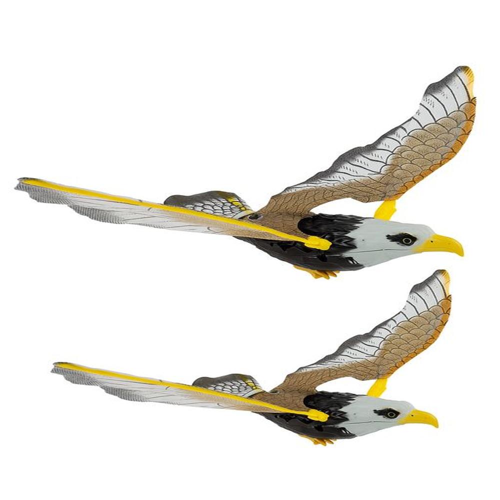 PACK X2 ESPANTAPÁJAROS AHUYENTADOR COLGANTE DE AVES A PILAS