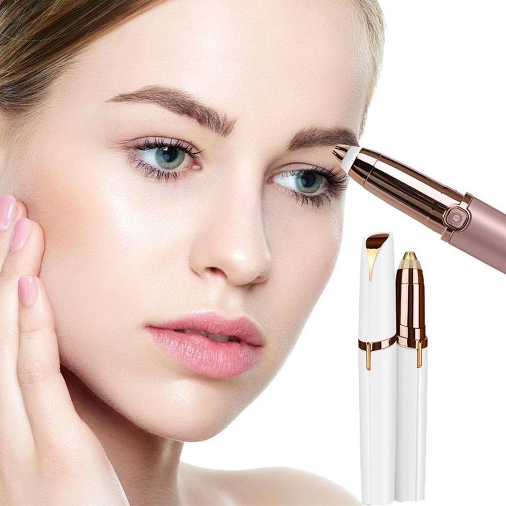 Depiladora de Vellos de Cejas Facial Depilador Portatil Tipo Lapiz123