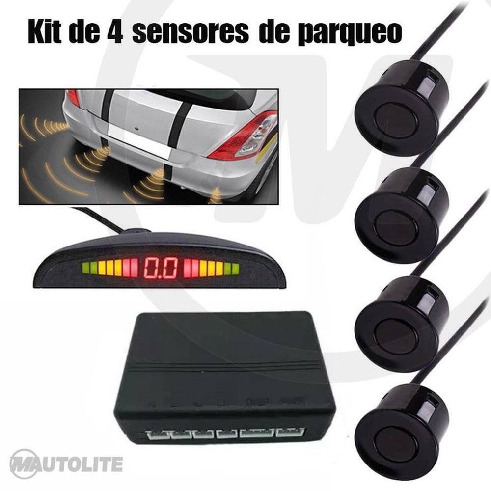 Kit Sensor de Retroceso Aparcamiento 165mm Radar 25metros