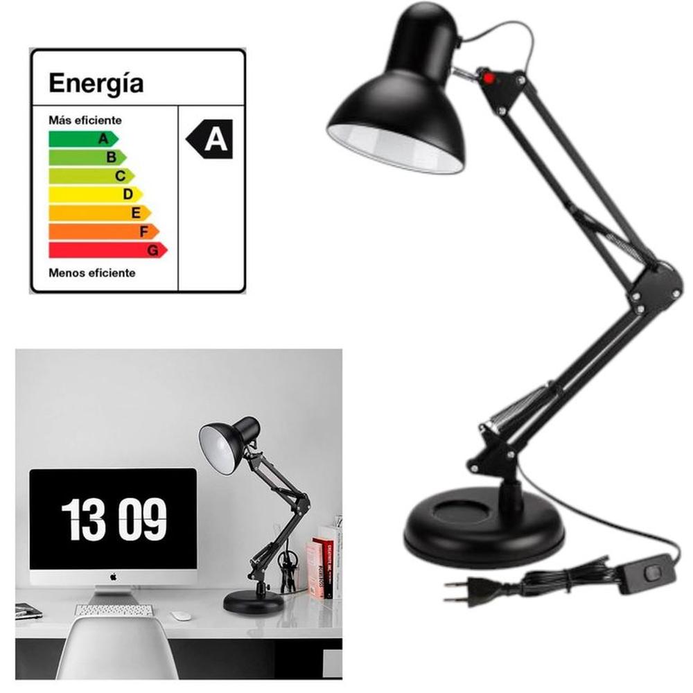 Lámpara Led Mesa Escritorio Brazo Flexible Vintage MT811