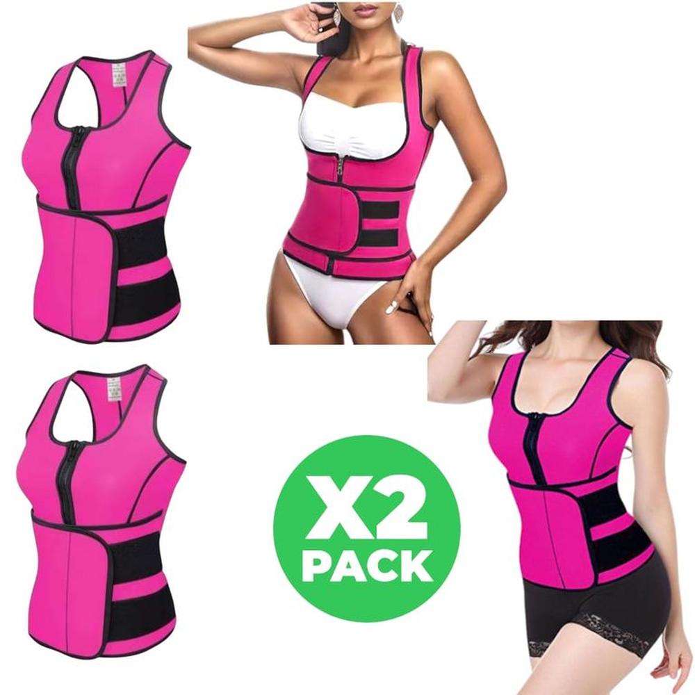 Musculosa Faja NEOTEX x2 Reductora con Cierre y Ajuste Seguro - L