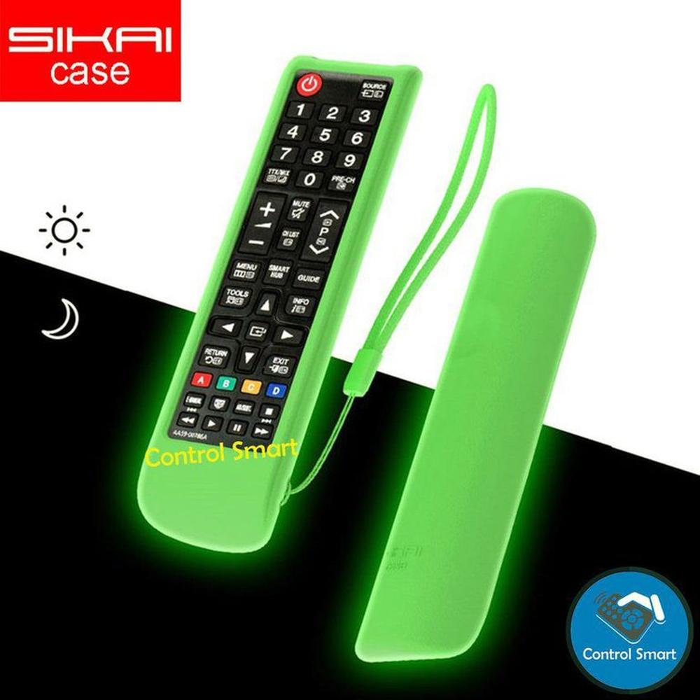Control Remoto Para Samsung Smart Tv  funda protector - verde