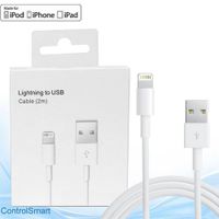 Cable Usb De 2 metros para iPhone 6, 6S, 7, 7S, 8, 8 plus, x.