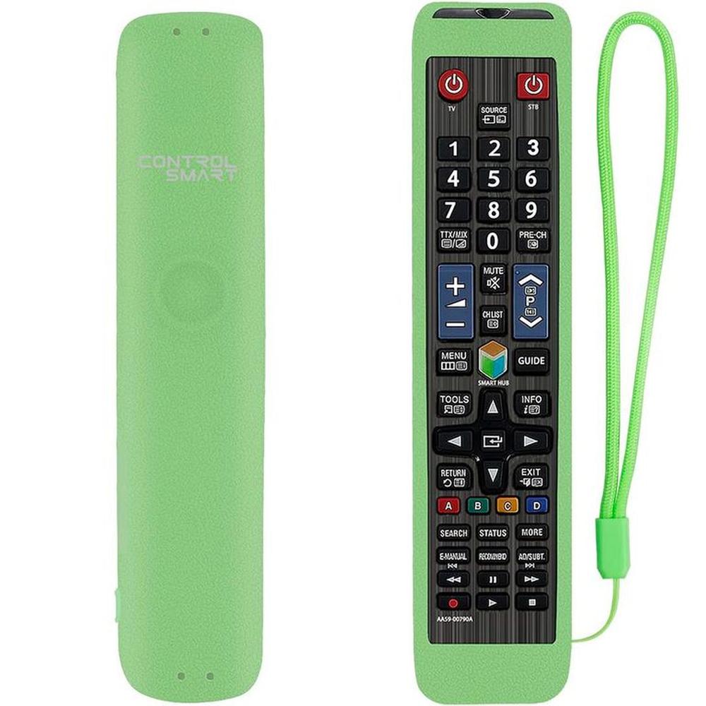 Funda Silicona Para Control Samsung Smart Tv Grande Bn59-Verde