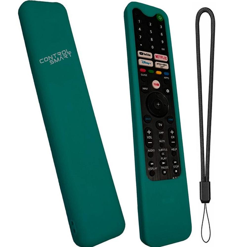 Funda Protectora Para Control Remoto Sony Bravia Smart Tv  Verde