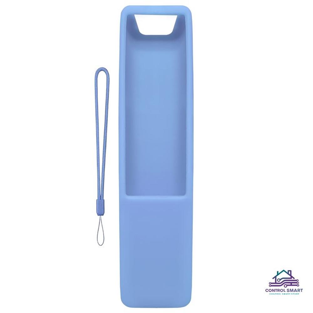 Funda  Antideslizante para Control Remoto Samsung Curvo – Celeste