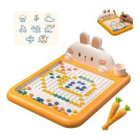 Tablero Didáctico Conejo Pizarra Magnética para Niños