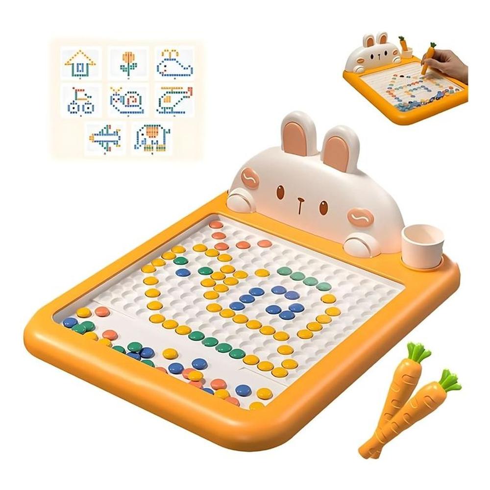 Tablero Didáctico Conejo Pizarra Magnética para Niños