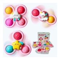 Juguete Sensorial Giratorio Unicornios 3pcs para Bebé